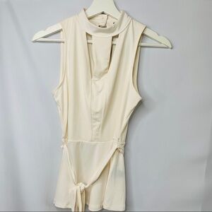 Guess‎ Sleeveless Cream Top Size XS